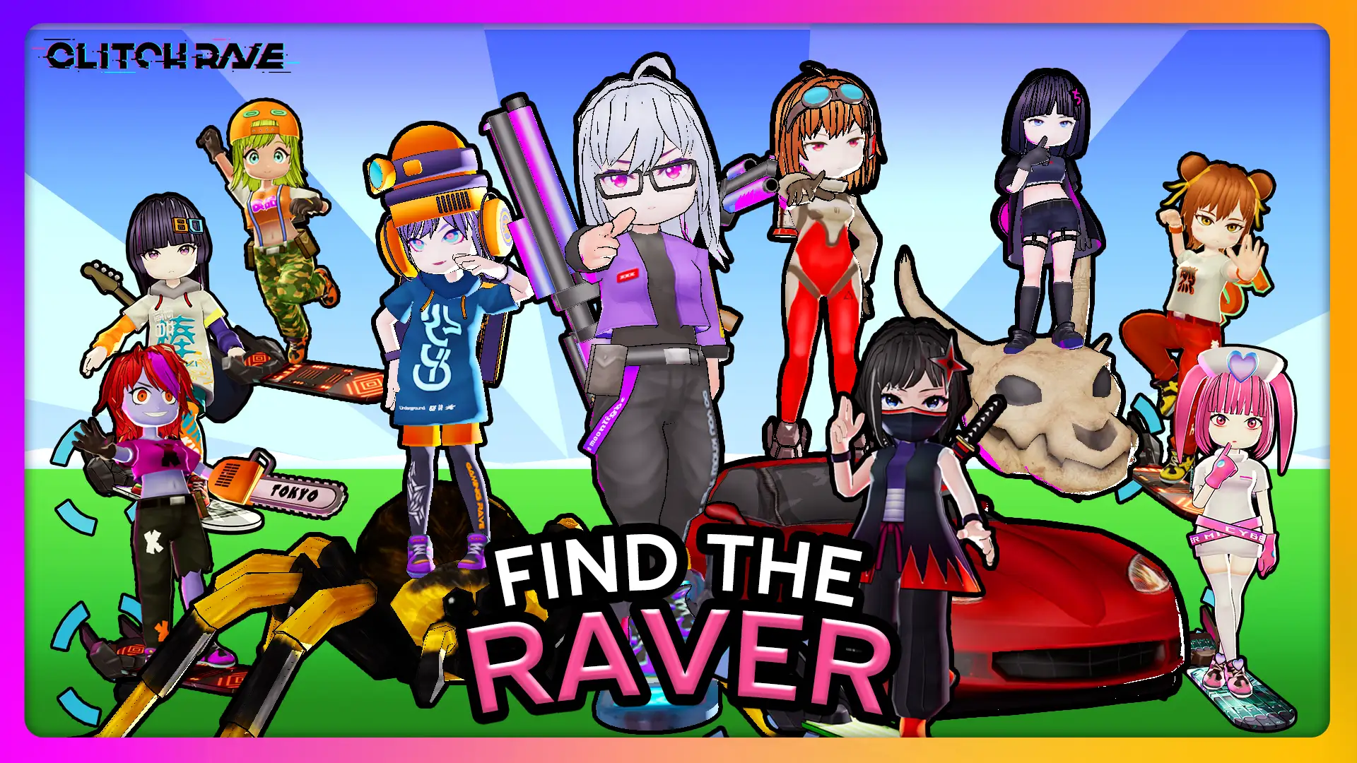 FIND THE RAVER by MISOSHITA
